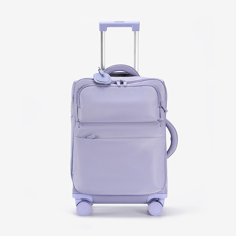 Travel Lock Tsa Approved - กระเป๋าเดินทางสําหรับผู้หญิง, กระเป๋าเดินทางผ้าน้ําหนักเบาพิเศษขนาด 20 นิ้วพร้อมรหัสผ่านล็อค, กระเป๋ารถเข็น, กระเป๋าเดินทาง