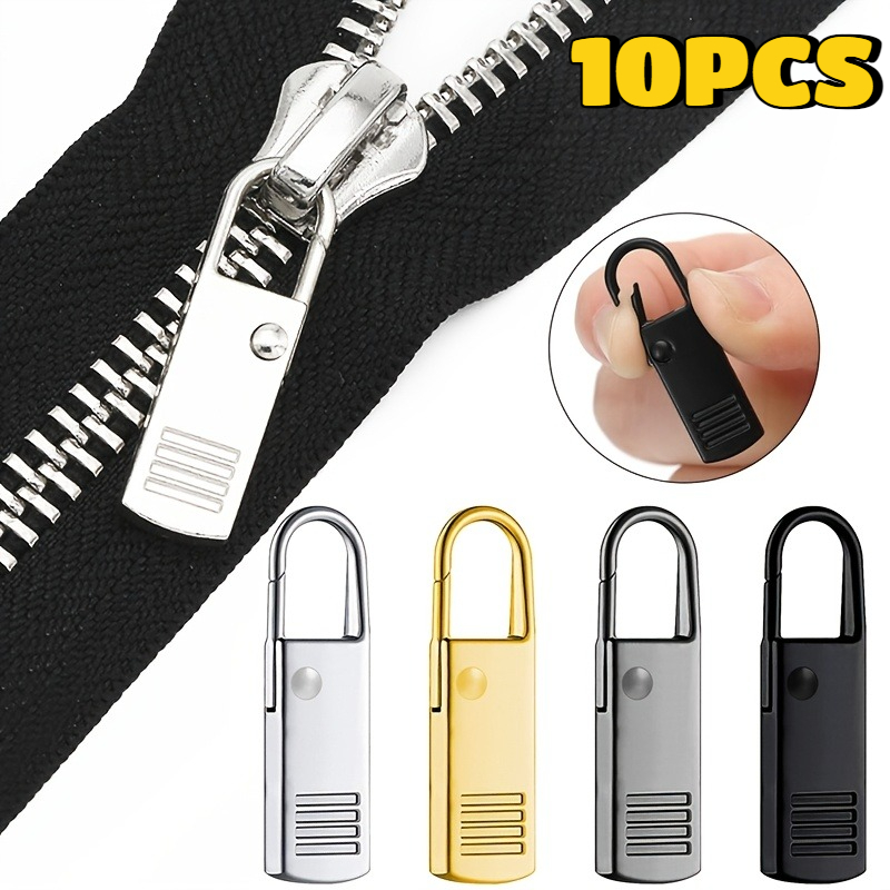 Travel Lock Tsa Approved - ชุดซ่อมซิปแบบเร่งด่วน 10 ชิ้น พร้อมตัวดึงซิป อเนกประสงค์ สำหรับซ่อมหัวซิปกระเป๋าเดินทาง
