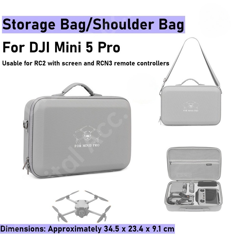 Xbox Travel Accessories - กระเป๋าใส่กล้องแบบสะพายไหล่สำหรับ DJI MINI 5 PRO ชุดอุปกรณ์บิน