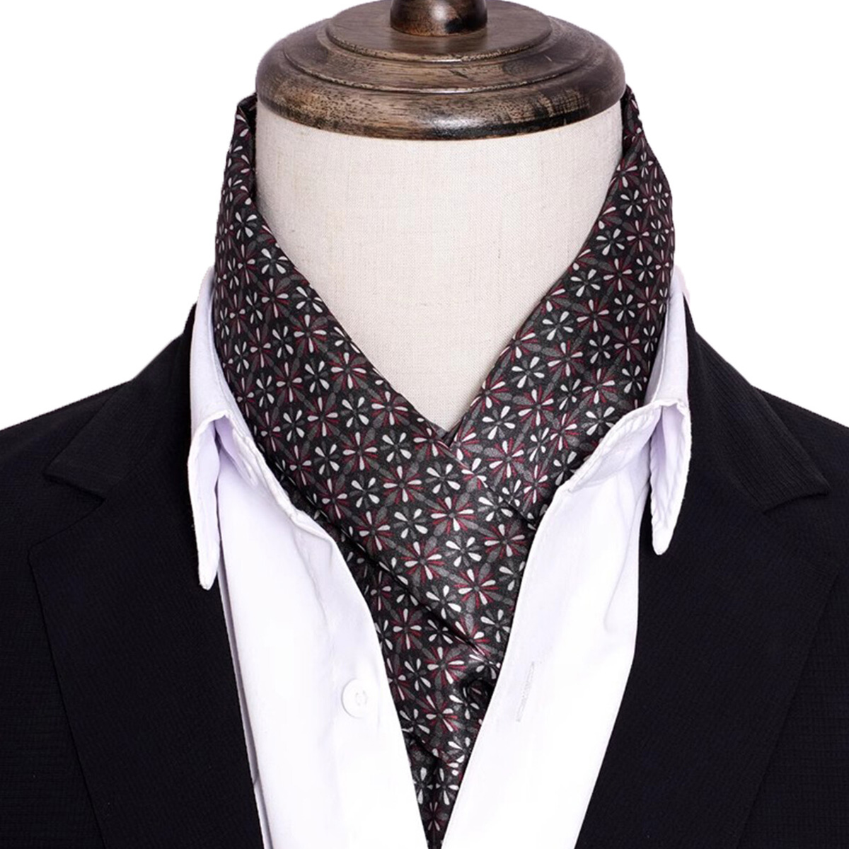 Travel Accessories Neck - ผ้าพันคอไหมลายทางผู้ชายรุ่นใหม่ ขายดี ผ้าพันคอคุณภาพพรีเมียมสำหรับเสื้อเชิ้ต ใช้เป็นเครื่องประดับแฟชั่น ปี 2026