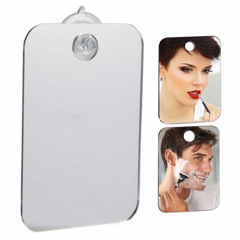 Travel Accessories Needed - อะคริลิค Anti หมอกกระจกโกนหนวด Fogless กระจก Washroom