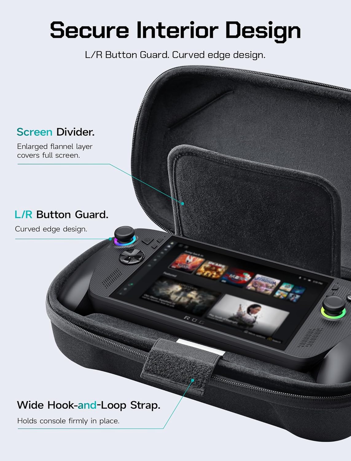 Xbox Travel Accessories - กระเป๋าใส่ ROG Xbox Ally/ROG Xbox Ally