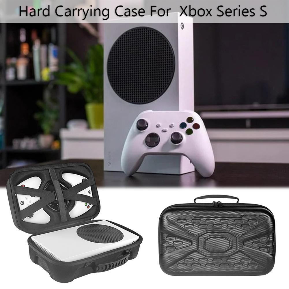 Xbox Travel Accessories - กระเป๋าเดินทางสำหรับเครื่องเล่นเกม Xbox Series S กระเป๋าเก็บของสำหรับเดินทาง กระเป๋าพกพาสำหรับคอนโทรลเลอร์ไร้สายและอุปกรณ์เสริมสำหรับเล่นเกม