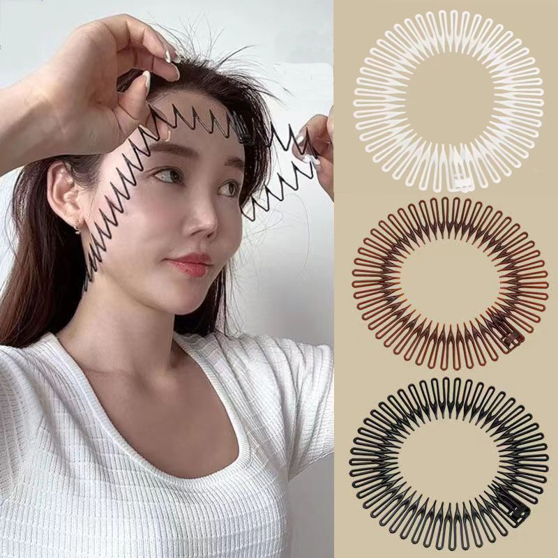 Travel Accessories For Girls - หวีซี่ผู้หญิงหญิงสาวยืดหยุ่นวงกลมทำจากพลาสติกสำหรับเครื่องประดับผมเครื่องสำอางขณะเดินทางอาบน้ำสำหรับว่ายน้ำ