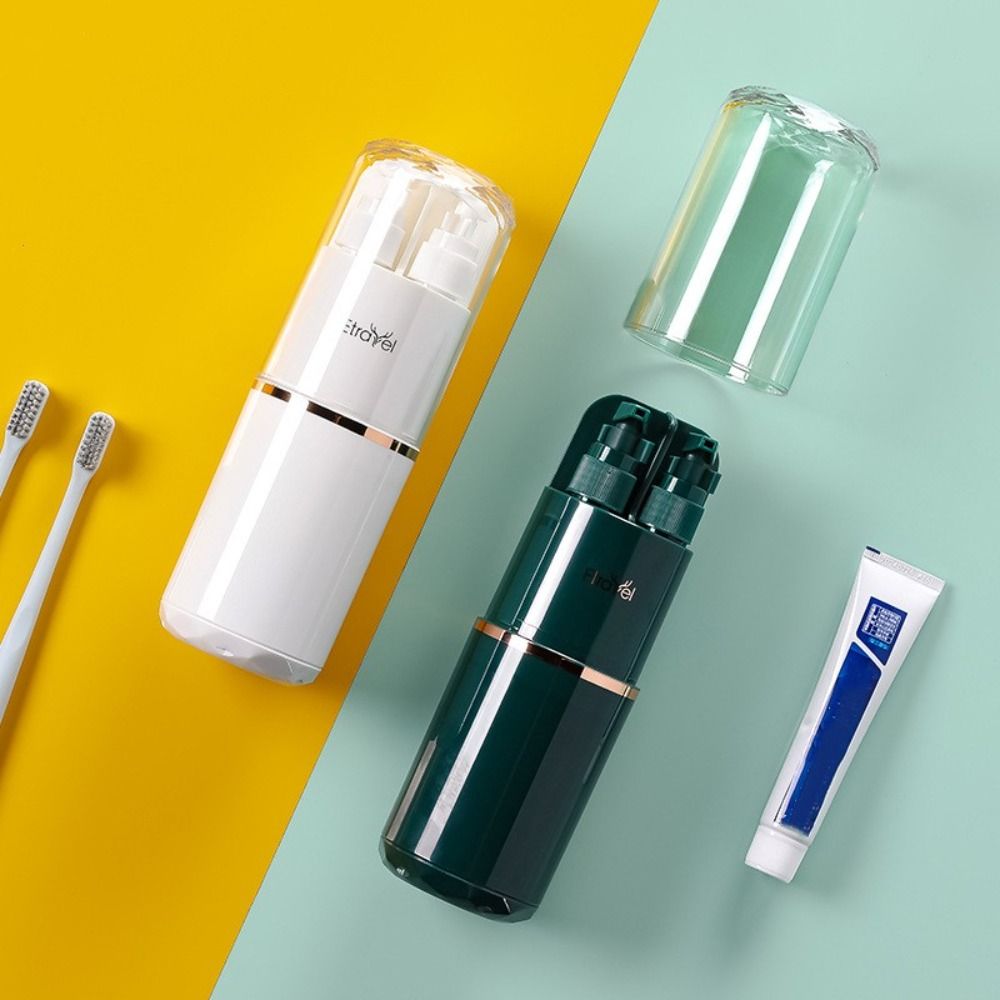 Travel Accessories Needed - ชุดอุปกรณ์อาบน้ำแบบพกพาขวดชุดอุปกรณ์ห้องน้ำเก็บแชมพูยาสีฟันชุดอุปกรณ์อาบน้ำกลางแจ้ง