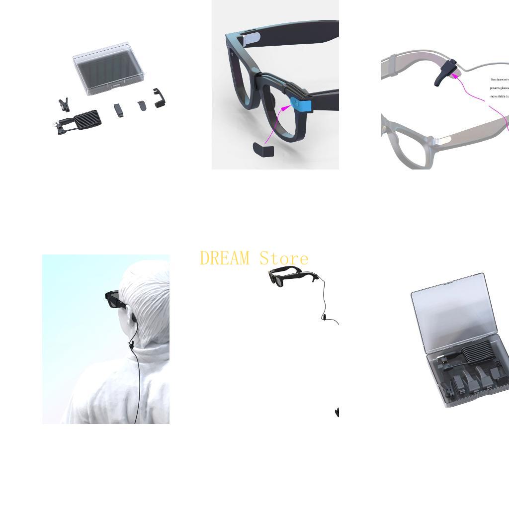 Travel Accessories Guide - ชุดอุปกรณ์เสริมสายแว่นตารายวัน สายชาร์จหน้าสัมผัสแม่เหล็ก คลิปหนีบ กล่องพกพา และฝาปิดส่วนตัวสำหรับการเดินทาง Best