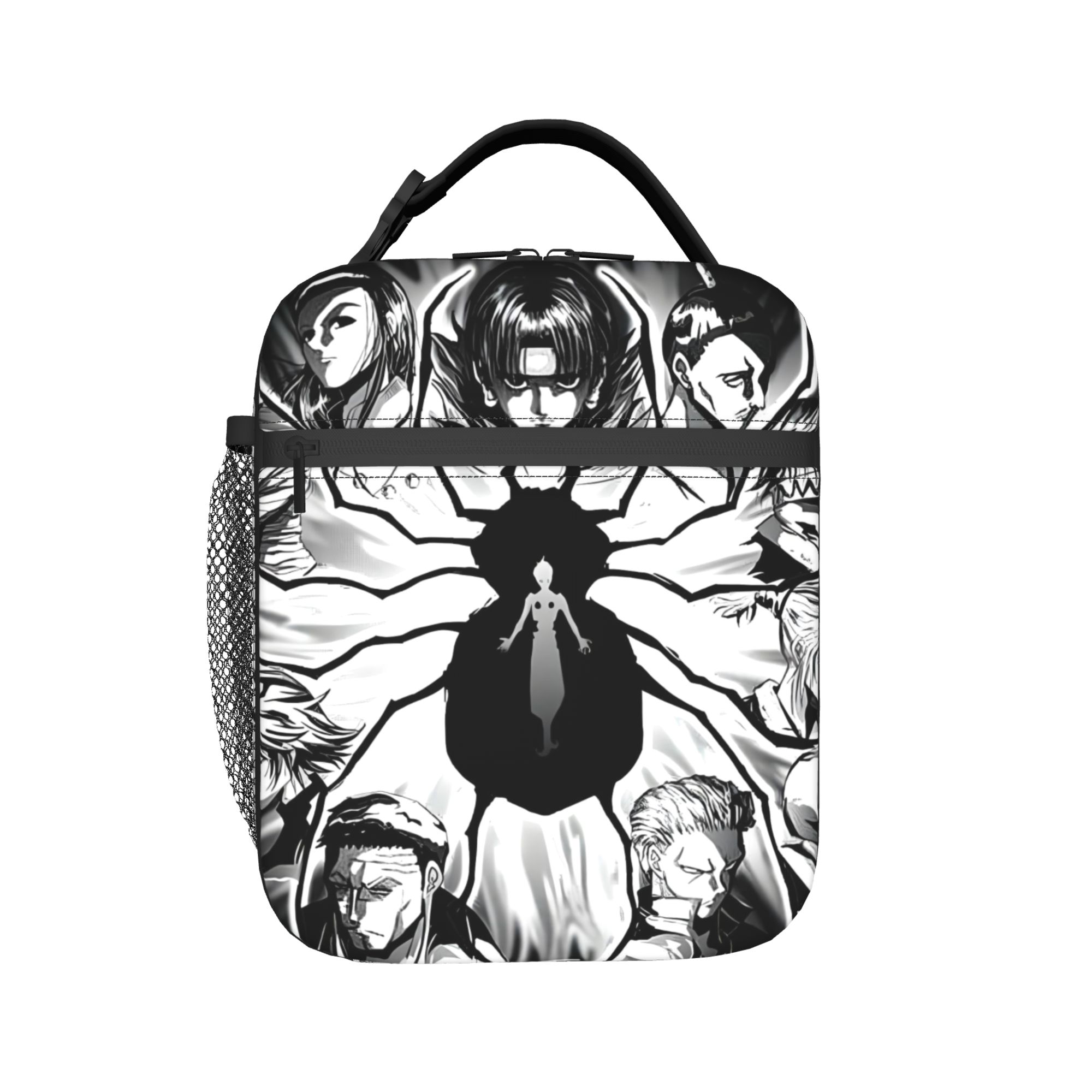 Xbox Travel Accessories - กระเป๋าใส่อาหารกลางวันแบบกำหนดเอง H-Hunters x Insulated สำหรับการตั้งแคมป์และการเดินทาง ลายการ์ตูนญี่ปุ่น