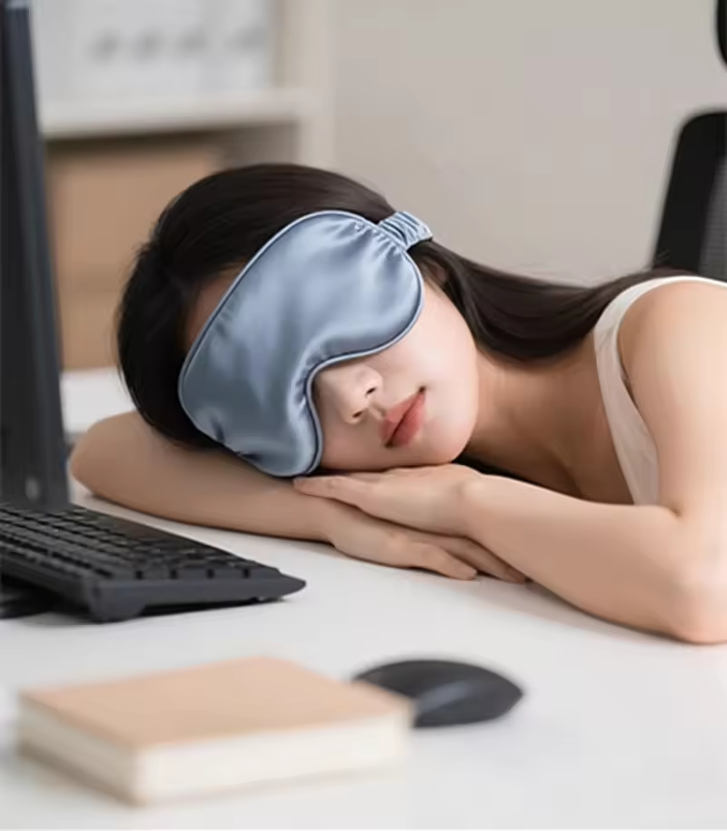 ผ้าปิดตาสำหรับนอนหลับแบบสองด้า - Travel Accessories Eye Mask บทวิจารณ์และราคา