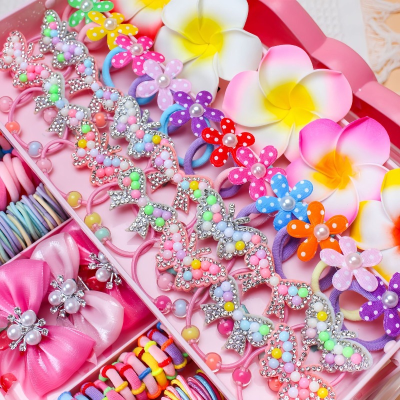 ชุดอุปกรณ์เสริมผมแบบยืดหยุ่นสู - Travel Accessories For Girls บทวิจารณ์และราคา