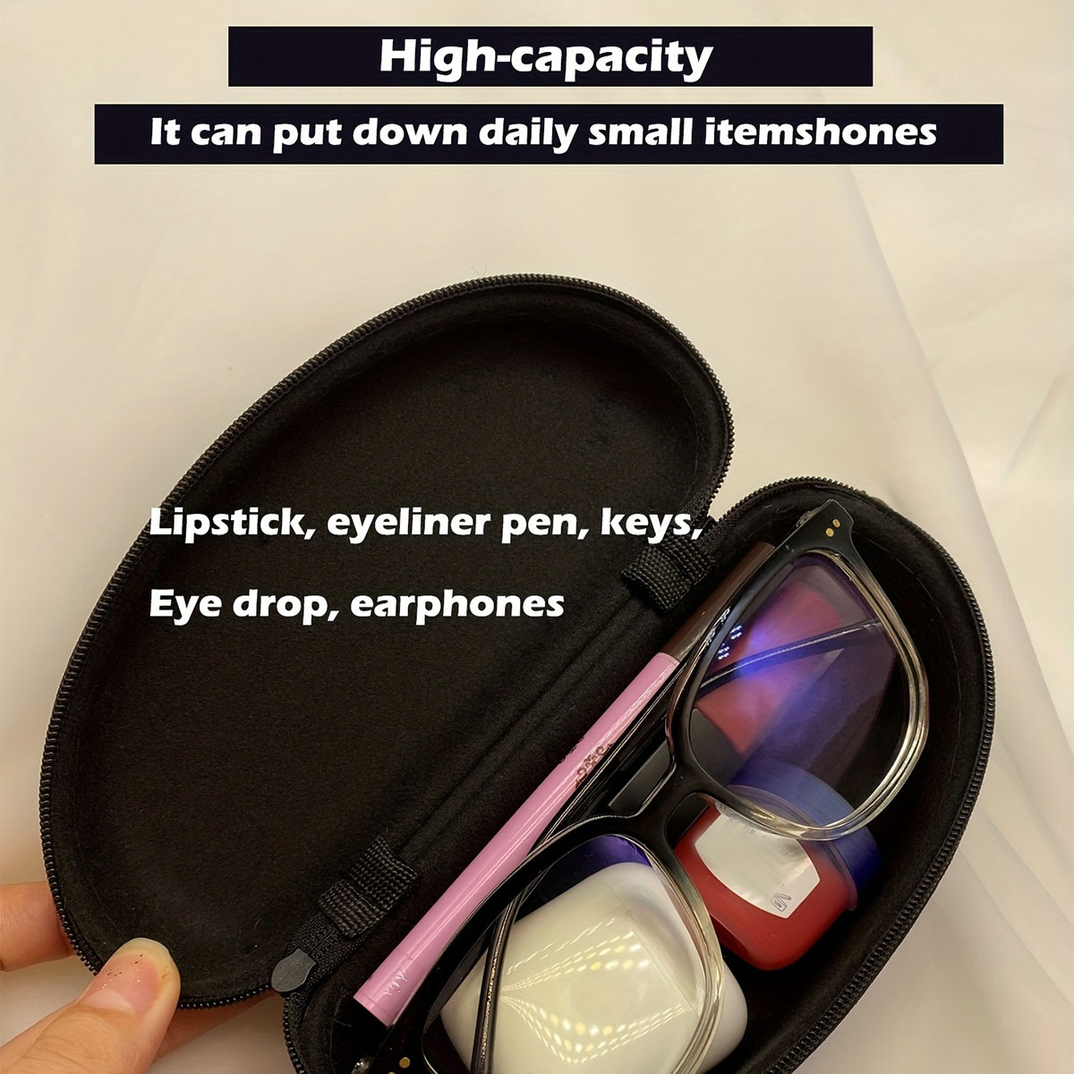 กล่องเก็บแว่นตาแบบแข็งป้องกัน  - Travel Reading Accessories บทวิจารณ์และราคา