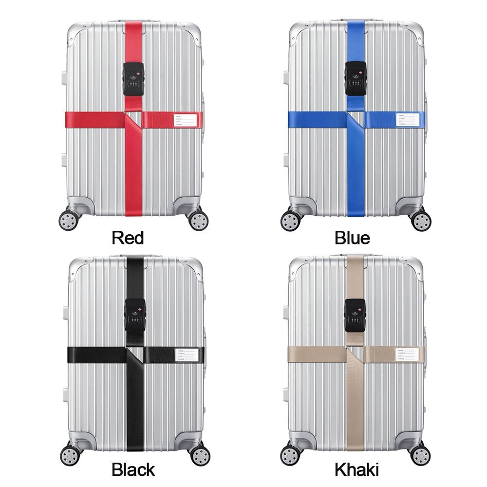สายรัดกระเป๋าเสื้อผ้ากระเป๋าเด - Travel Lock Tsa Approved บทวิจารณ์และราคา
