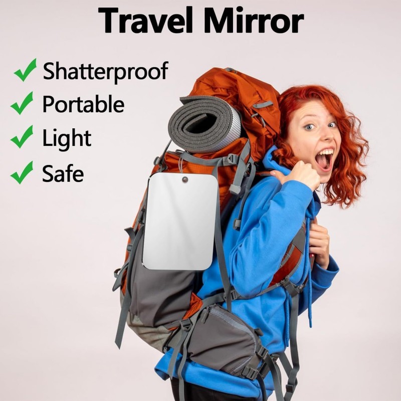 อะคริลิค Anti หมอกกระจกโกนหนวด - Travel Accessories Needed บทวิจารณ์และราคา