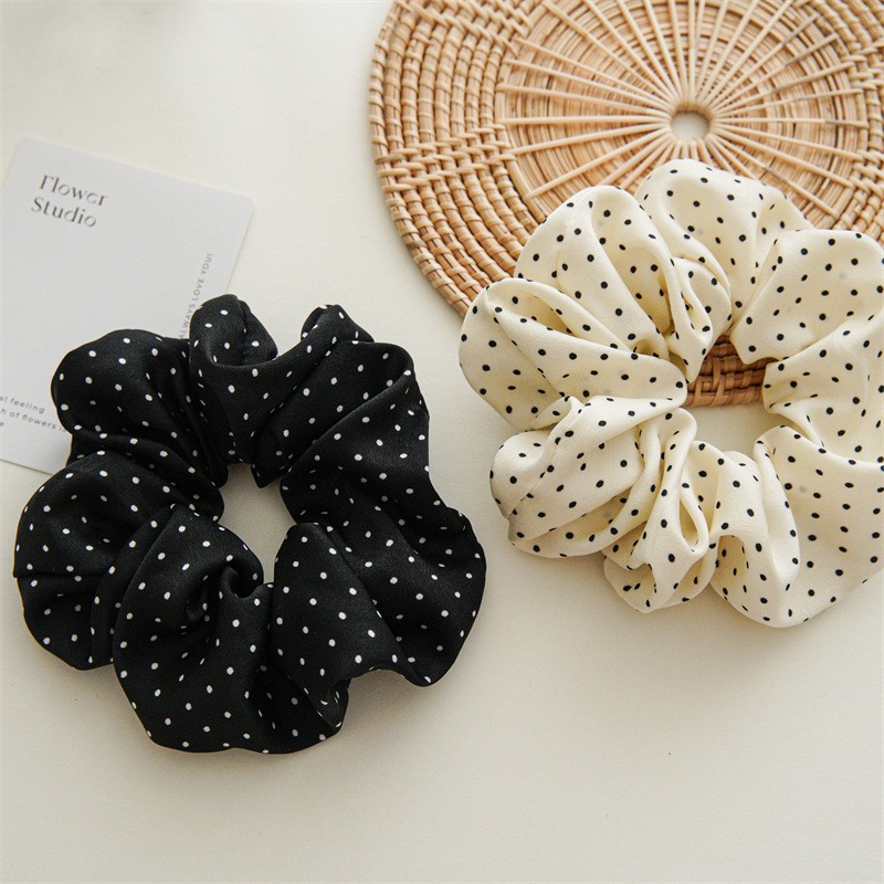 11 ซม./14 ซม.Dot ผ้า Scrunchie - Travel Accessories For Girls บทวิจารณ์และราคา
