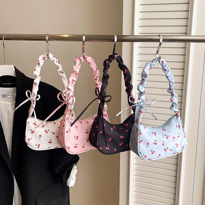 กระเป๋าสะพายข้างผ้าแคนวาสลายดอ - Travel Accessories For Girls บทวิจารณ์และราคา