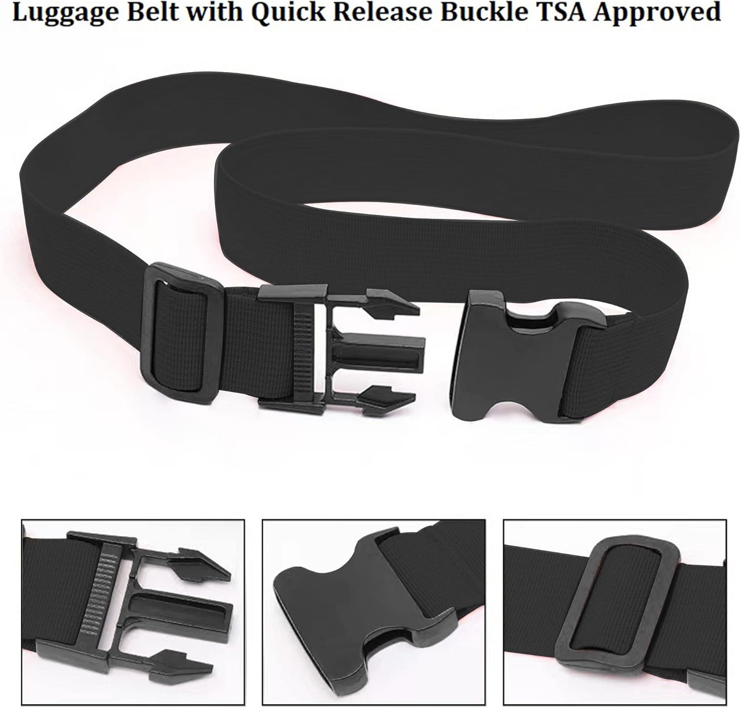 สายรัดกระเป๋าเดินทางแบบปรับได้ - Travel Accessories Luggage Straps บทวิจารณ์และราคา