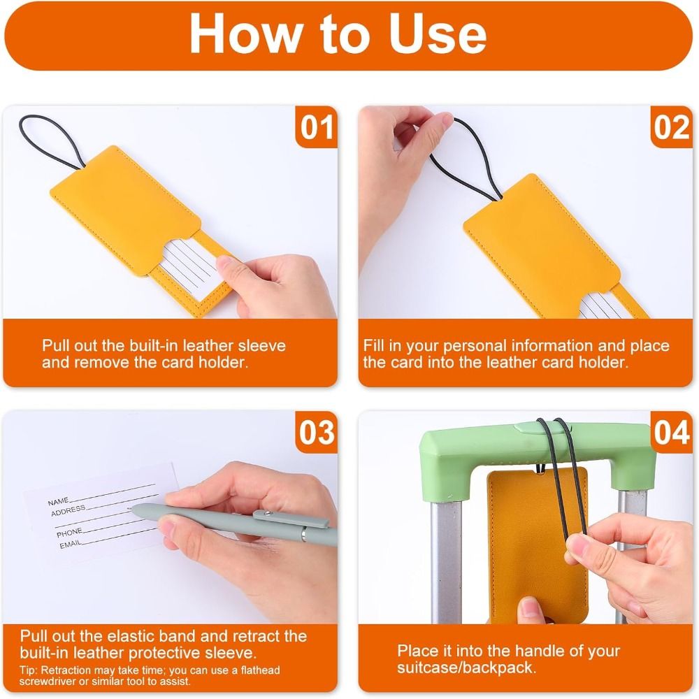 ป้ายแท็กกระเป๋าเดินทางแบบดึงออ - Travel Accessories Luggage Straps บทวิจารณ์และราคา