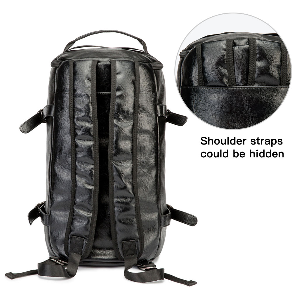 ผู้ชายหนังกระเป๋าเป้สะพายหลังก - Luggage Strap Belt บทวิจารณ์และราคา