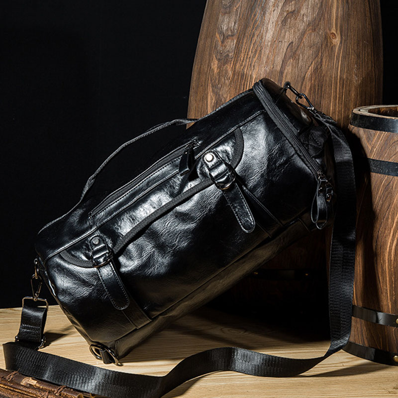 ผู้ชายหนังกระเป๋าเป้สะพายหลังก - Luggage Strap Belt บทวิจารณ์และราคา