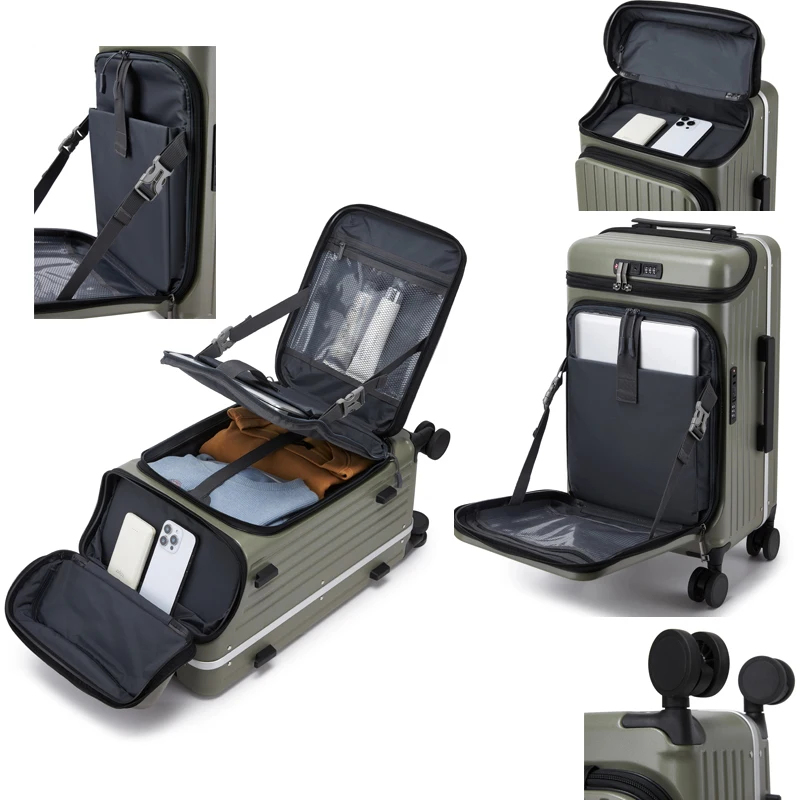 กระเป๋าเดินทางแบบแข็ง 100% PC  - Travel Lock Tsa Approved บทวิจารณ์และราคา