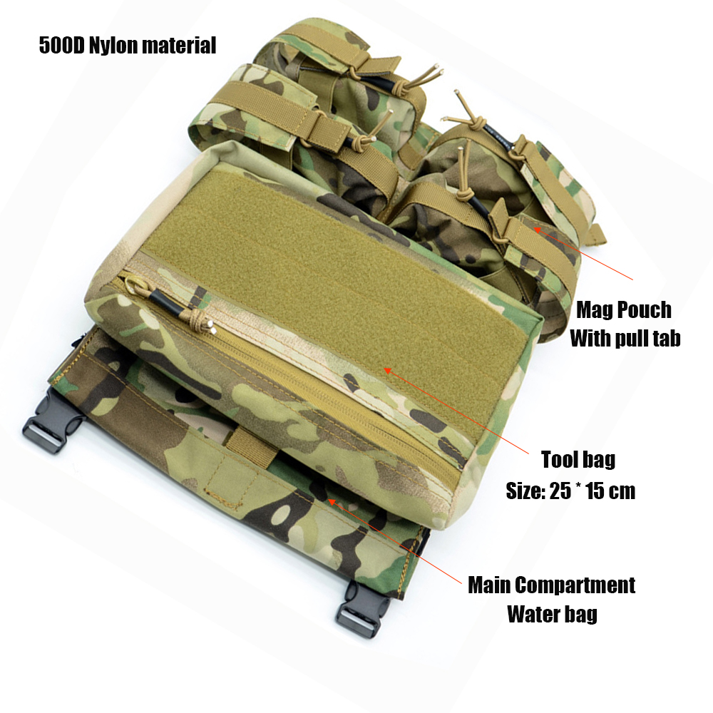 เสื้อกั๊กยุทธวิธีกระเป๋าเป้สะพ - Hydration Pack Backpack บทวิจารณ์และราคา