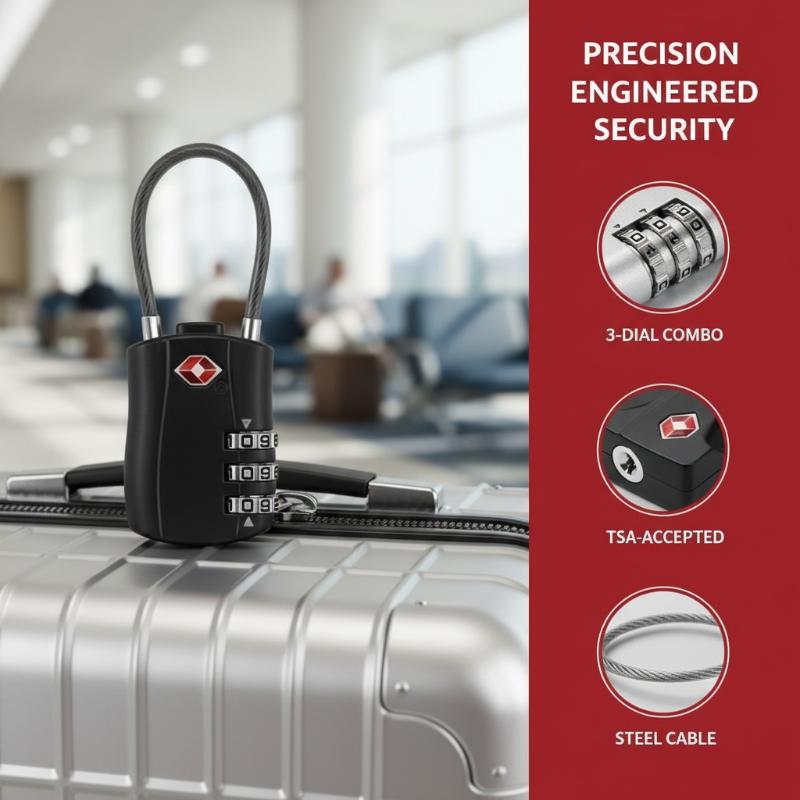 กุญแจล็อค TSA สำหรับเดินทาง รห - Travel Lock Tsa Approved บทวิจารณ์และราคา