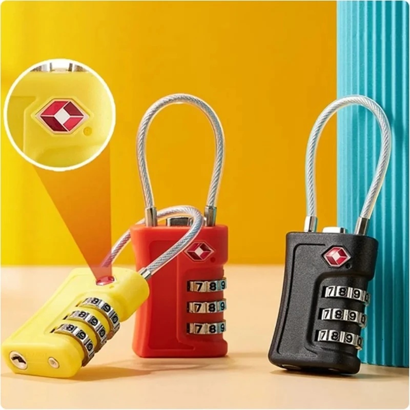 กุญแจล็อค TSA แบบ 3 หลัก รหัสผ - Travel Lock Tsa Approved บทวิจารณ์และราคา