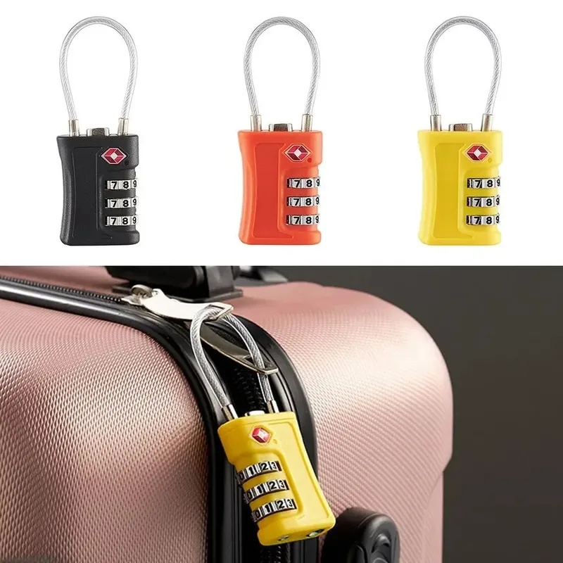 กุญแจล็อค TSA แบบ 3 หลัก รหัสผ - Travel Lock Tsa Approved บทวิจารณ์และราคา