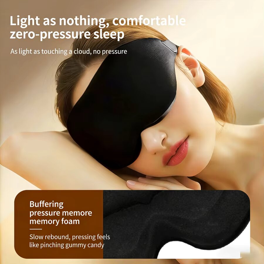 หน้ากากปิดตาเมมโมรี่โฟม 3 มิติ - Travel Accessories Eye Mask บทวิจารณ์และราคา