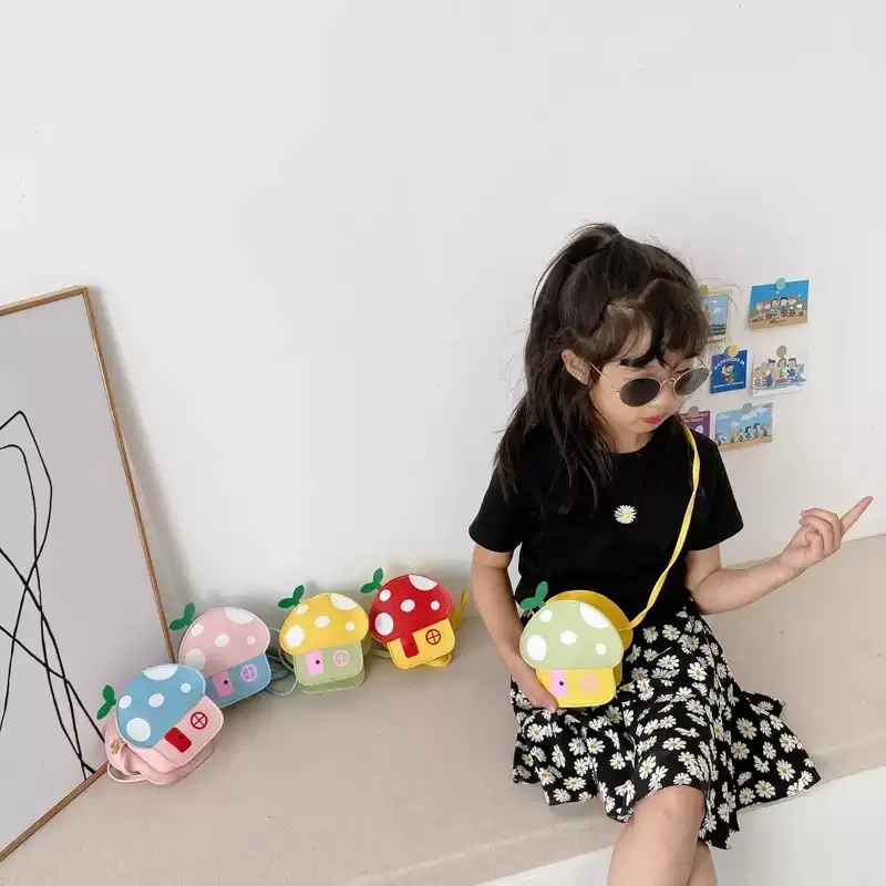 กระเป๋าใส่เหรียญรูปทรงบ้านเห็ด - Travel Accessories For Girls บทวิจารณ์และราคา