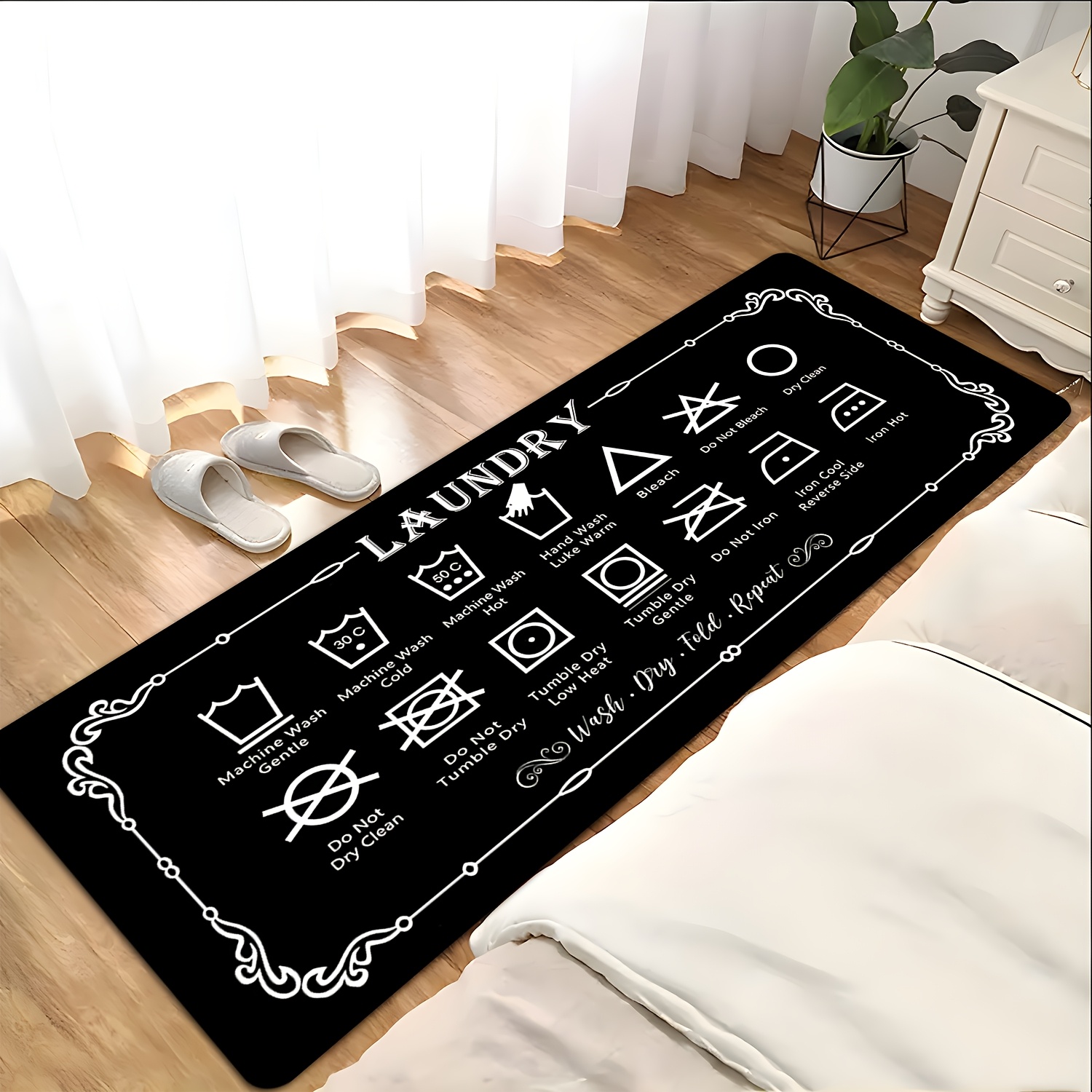 แผ่นรองซักผ้า 1 ชิ้น - ลายไอคอ - Travel Accessories Guide บทวิจารณ์และราคา
