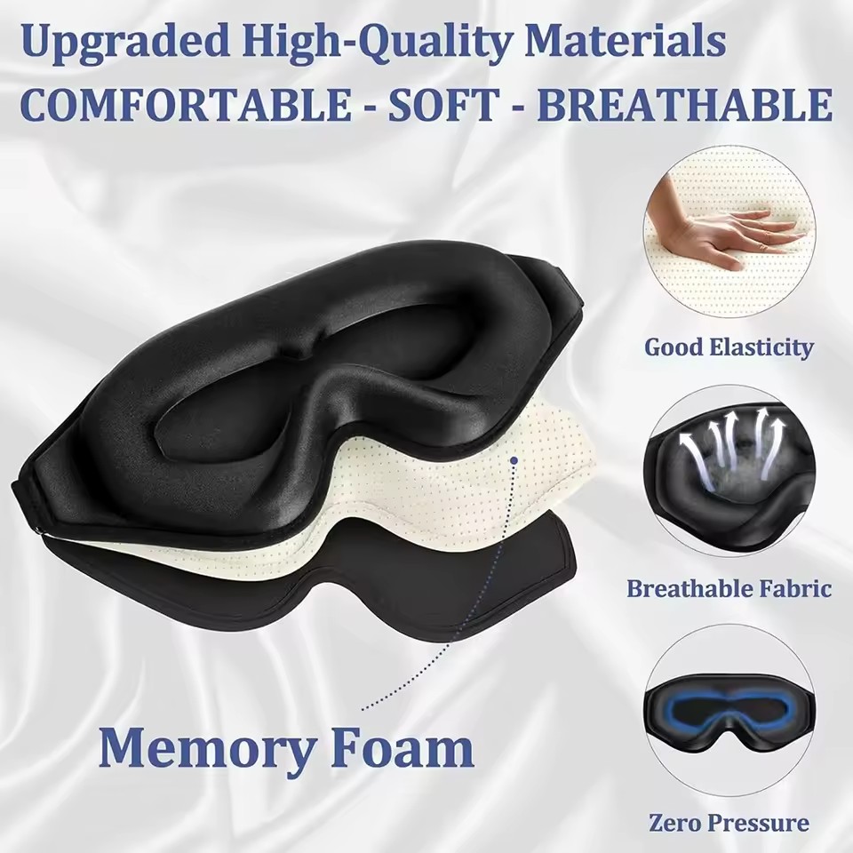 หน้ากากปิดตา 3D, หน้ากากปิดตาน - Travel Accessories Eye Mask บทวิจารณ์และราคา