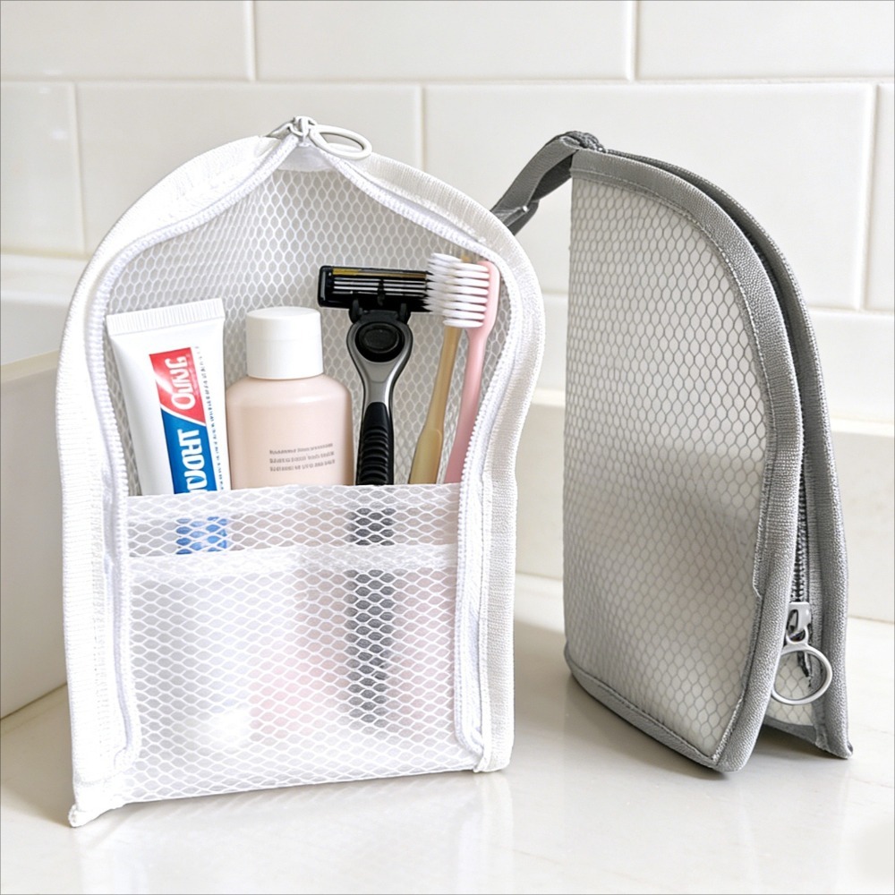 กระเป๋าใส่เครื่องสำอางแบบตาข่า - Travel Accessories Organizer Bag บทวิจารณ์และราคา