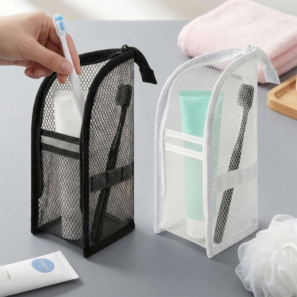 กระเป๋าใส่เครื่องสำอางแบบตาข่า - Travel Accessories Organizer Bag บทวิจารณ์และราคา