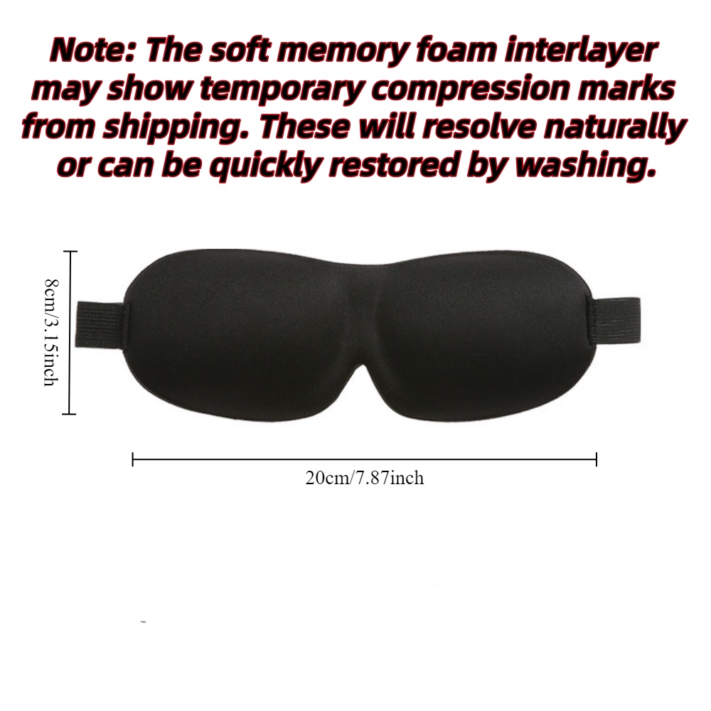 หน้ากากปิดตา 3 มิติ สำหรับนอนห - Travel Accessories Eye Mask บทวิจารณ์และราคา