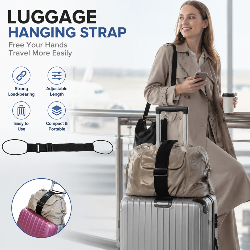 สายรัดกระเป๋าอเนกประสงค์แบบยืด - Travel Accessories Luggage Straps บทวิจารณ์และราคา
