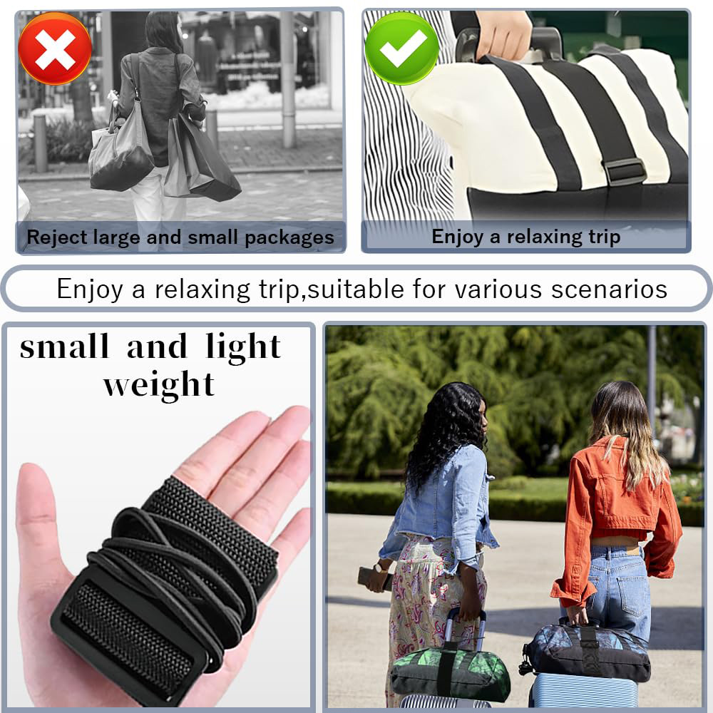 สายรัดกระเป๋าอเนกประสงค์แบบยืด - Travel Accessories Luggage Straps บทวิจารณ์และราคา