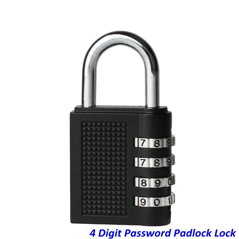 กุญแจล็อคแบบรหัส 4 หลัก 1 ชิ้น - Travel Lock Tsa Approved บทวิจารณ์และราคา