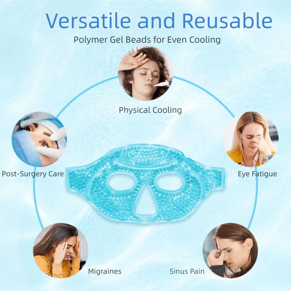 หน้ากากเจลประคบร้อนเย็นสำหรับด - Travel Accessories Eye Mask บทวิจารณ์และราคา
