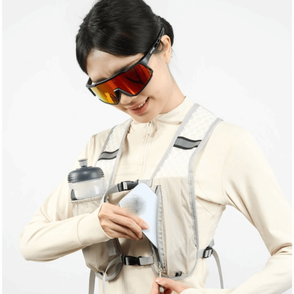 เสื้อกั๊กวิ่งสะท้อนแสงกันน้ำ ร - Hydration Pack Backpack บทวิจารณ์และราคา