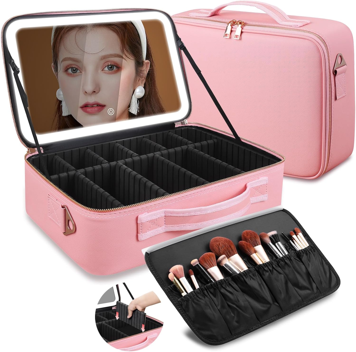 กระเป๋าเครื่องสำอางขนาดใหญ่ 15 - Travel Accessories Organizer Bag บทวิจารณ์และราคา