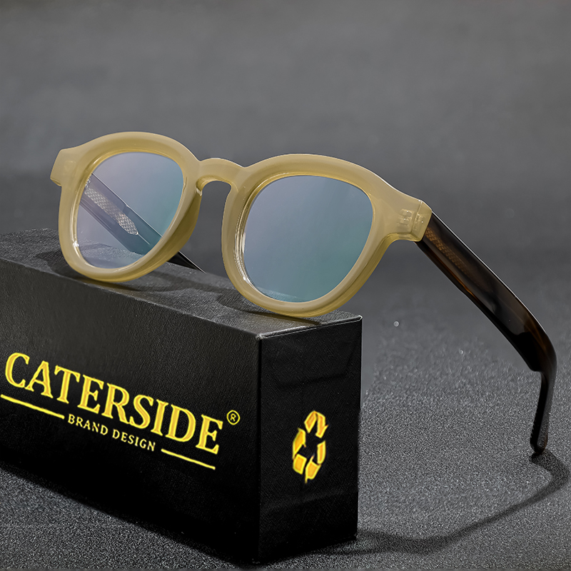 CATERSIDE กรอบแว่นตากลมสําหรับ - Travel Reading Accessories บทวิจารณ์และราคา